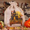 Bolsas de halloween (nro.2) de yute 30 x 40 cm - natural claro Halloween