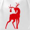Bolsas de satén 26 x 35 cm - Navidad -Ciervo Bolsas de satén
