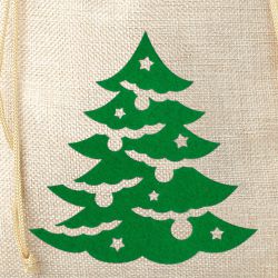 Bolsa de yute 30 x 40 cm - árbol de Navidad Bolsas ocasionales