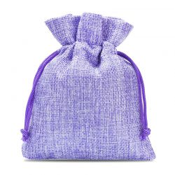 Bolsas de yute 12 x 15 cm - violeta claro Bolsas violeta claro