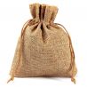 Bolsas de yute 6 x 8 cm - marrón claro Lavanda y productos secos perfumados