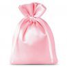 Bolsas de satén 6 x 8 cm - rosa claro Bolsas de boda