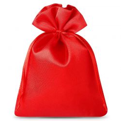 Bolsas de satén 6 x 8 cm - rojo Bolsas de boda