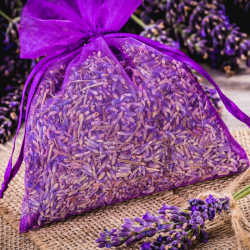 Bolsas de organza 22 x 30 cm - violeta oscuro Bolsas violeta oscuro