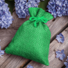 Bolsas de yute 8 x 10 cm - verde Lavanda y productos secos perfumados