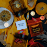Bolsas de halloween de organza 12 x 15 cm - mix de colores en patrones Decoraciones de mesa