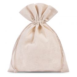Bolsas de algodón 18 x 24 cm - natural Bolsas de algodón