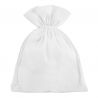 Bolsas de algodón 18 x 24 cm - blanco Bolsas medianas 18x24 cm