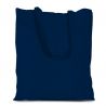 Bolsa de algodón 38 x 42 cm con asas largas - azul marino Compras y almacenamiento cocina