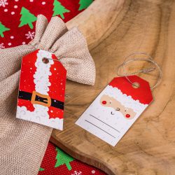 Tarjetas de regalo: mix de colores Navidad