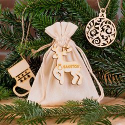 colgantes de madera: Navidad Complementos y decoraciones