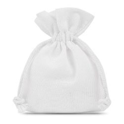 Bolsas de algodón 9 x 12 cm - blanco Bolsas pequeñas 9x12 cm