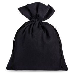 Bolsas de algodón 26 x 35 cm - negro Bolsas negras