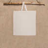 Bolsa de algodón 38 x 42 cm con asas cortas - natural Accesorios para hoteles