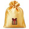 Bolsas de satén 12 x 15cm - dorado - Regalo Bolsas de satén