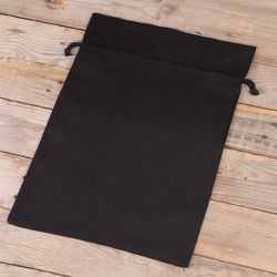 Bolsas de algodón 30 x 40 cm - negro Accesorios para hoteles