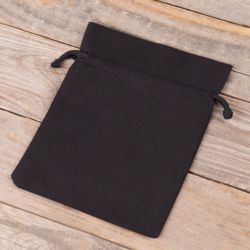 Bolsas de algodón 13 x 18 cm - negro Accesorios para hoteles