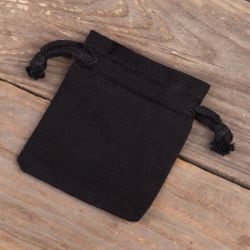 Bolsas de algodón 6 x 8 cm - negro Despedida de soltera y despedida de soltero