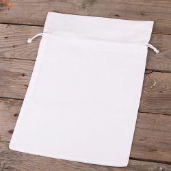 Bolsas de algodón 26 x 35 cm - blanco Bolsas de algodón