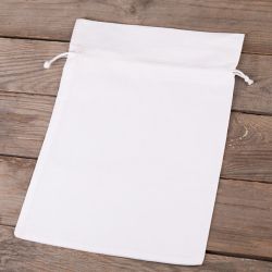 Bolsas de algodón 22 x 30 cm - blanco Bolsas de algodón