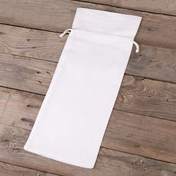 Bolsas de algodón 16 x 37 cm - blanco Despedida de soltera y despedida de soltero