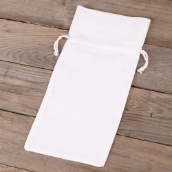Bolsas de algodón 13 x 27 cm - blanco Despedida de soltera y despedida de soltero