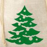 Bolsa de yute 26 x 35 cm - Navidad Bolsas claros naturales
