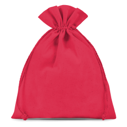 Bolsas de algodón 22 x 30 cm - rojo San Valentín