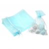 Bolsas de organza 15 x 20 cm - azul claro Baby Shower