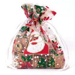 Bolsas de organza 8 x 10 cm - Navidad / 5 Fiestas y ocasiones especiales