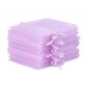 Bolsas de organza 9 x 12 cm - violeta claro Bolsas pequeñas 9x12 cm