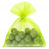 Bolsas de organza 9 x 12 cm - verde claro Bolsas verdes