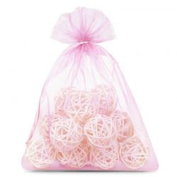 Bolsas de organza 15 x 20 cm - rosa claro Bolsas rosas
