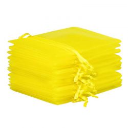 Bolsas de organza 12 x 15 cm - amarillo San valentín