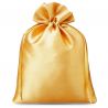Bolsas de satén 12 x 15 cm - dorado Bolsas de oro
