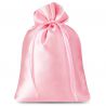 Bolsas de satén 12 x 15 cm - rosa claro Bolsas rosas