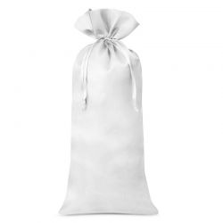 Bolsa de satén 16 x 37 cm - blanco Bolsas medianas 16x37 cm