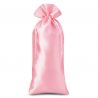 Bolsa de satén 16 x 37 cm - rosa claro Bolsas medianas 16x37 cm