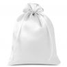 Bolsas de satén 26 x 35 cm - blanco Bolsas grandes de satén