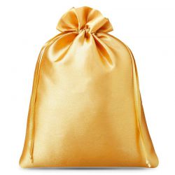 Bolsas de satén 26 x 35 cm - dorado Bolsas de oro