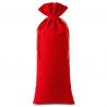 Bolsa de terciopelo 16 x 37 cm - rojo Bolsas medianas 16x37 cm