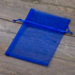 Bolsas de organza 13 x 18 cm - azul Bolso de la Navidad
