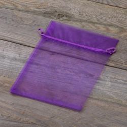 Bolsas de organza 15 x 20 cm - violeta oscuro Bolsas para lavanda