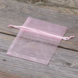 Bolsas de organza 8 x 10 cm - rosa claro Para niños