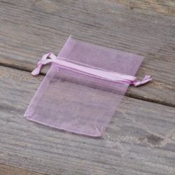 Bolsas de organza 6 x 8 cm - violeta claro Bolsas para lavanda
