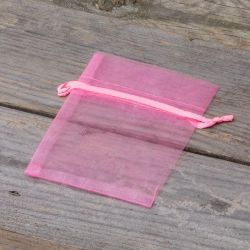 Bolsas de organza 8 x 10 cm - rosa Bolsas pequeñas 8x10 cm