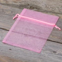 Bolsas de organza 11 x 14 cm - rosa Baby Shower