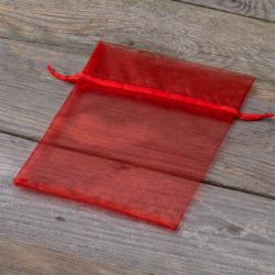 Bolsas de organza 12 x 15 cm - rojo Lavanda y productos secos perfumados
