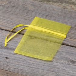 Bolsas de organza 7 x 9 cm (SDB) - amarillo Lavanda y productos secos perfumados