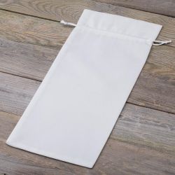 Bolsa de terciopelo 16 x 37 cm - blanco Bolsas de terciopelo